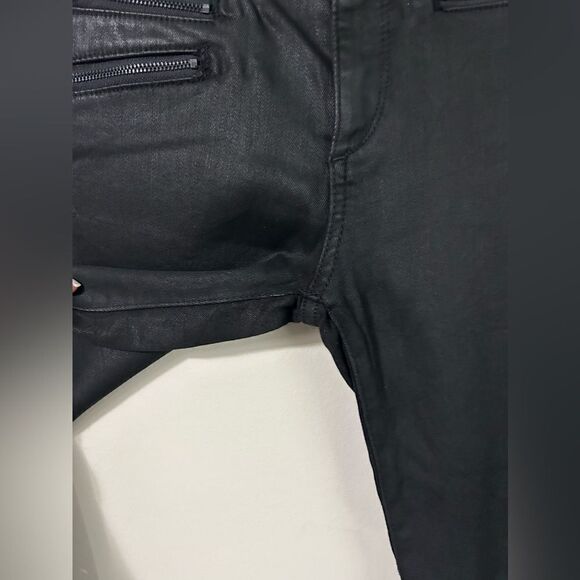 DL1961 Florence Cropped Mid Rise Coated Jeans - Picture 7 of 10